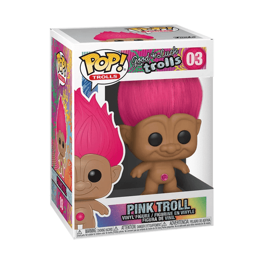 Funko POP Good Luck Trolls Pink Troll 03 - NERD BLVD