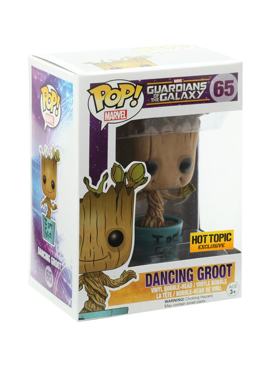 Funko POP Guardians Of The Galaxy Dancing Groot Hot Topic Exclusive 65 - NERD BLVD