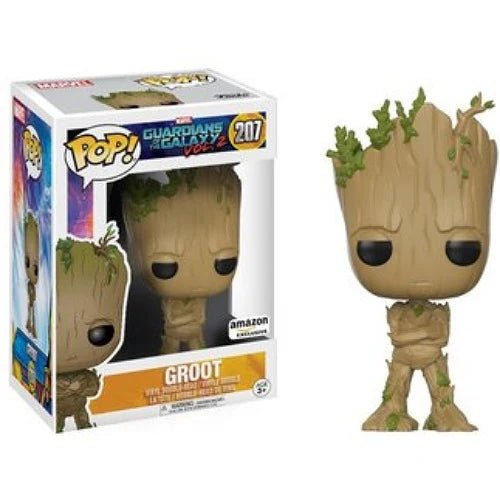 Funko POP Guardians of the Galaxy Groot Amazon Exclusive 207 - NERD BLVD