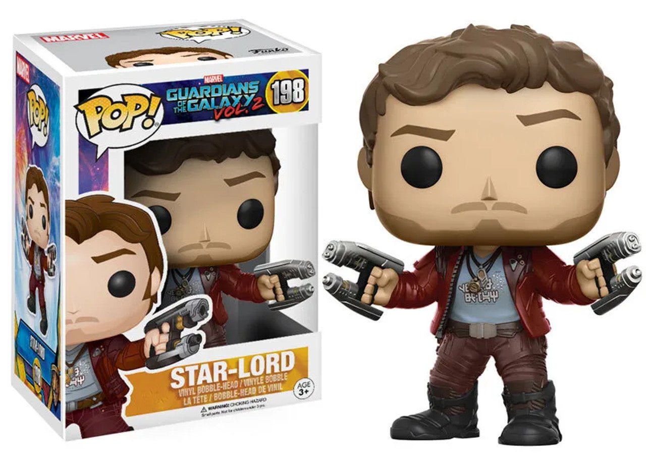 Funko POP Guardians Of The Galaxy Star Lord 198 - NERD BLVD