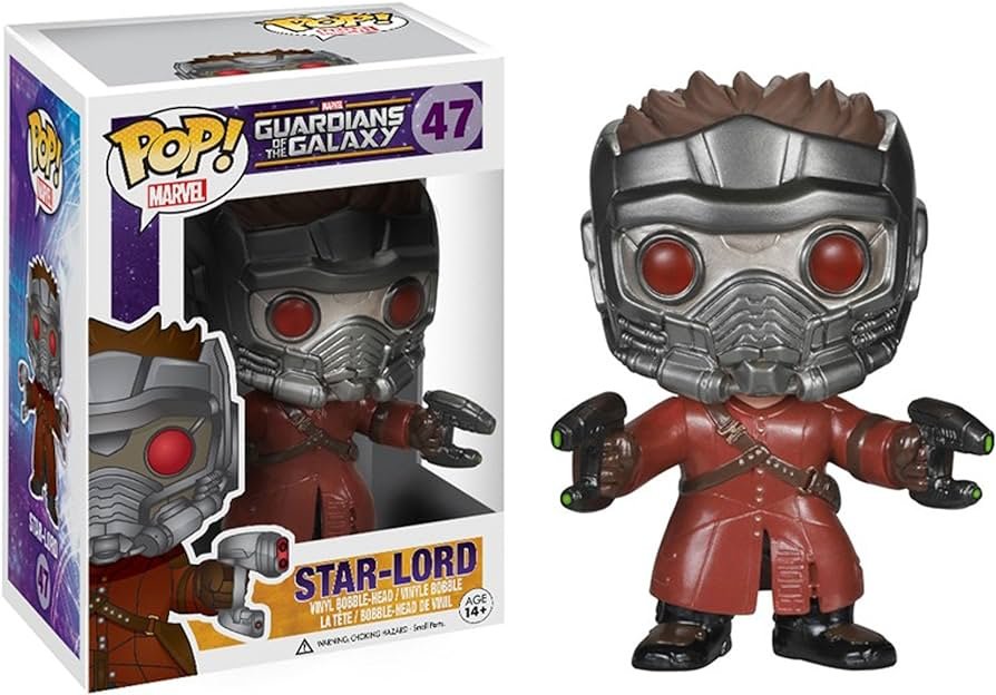 Funko POP Guardians Of The Galaxy Star Lord 47 - NERD BLVD