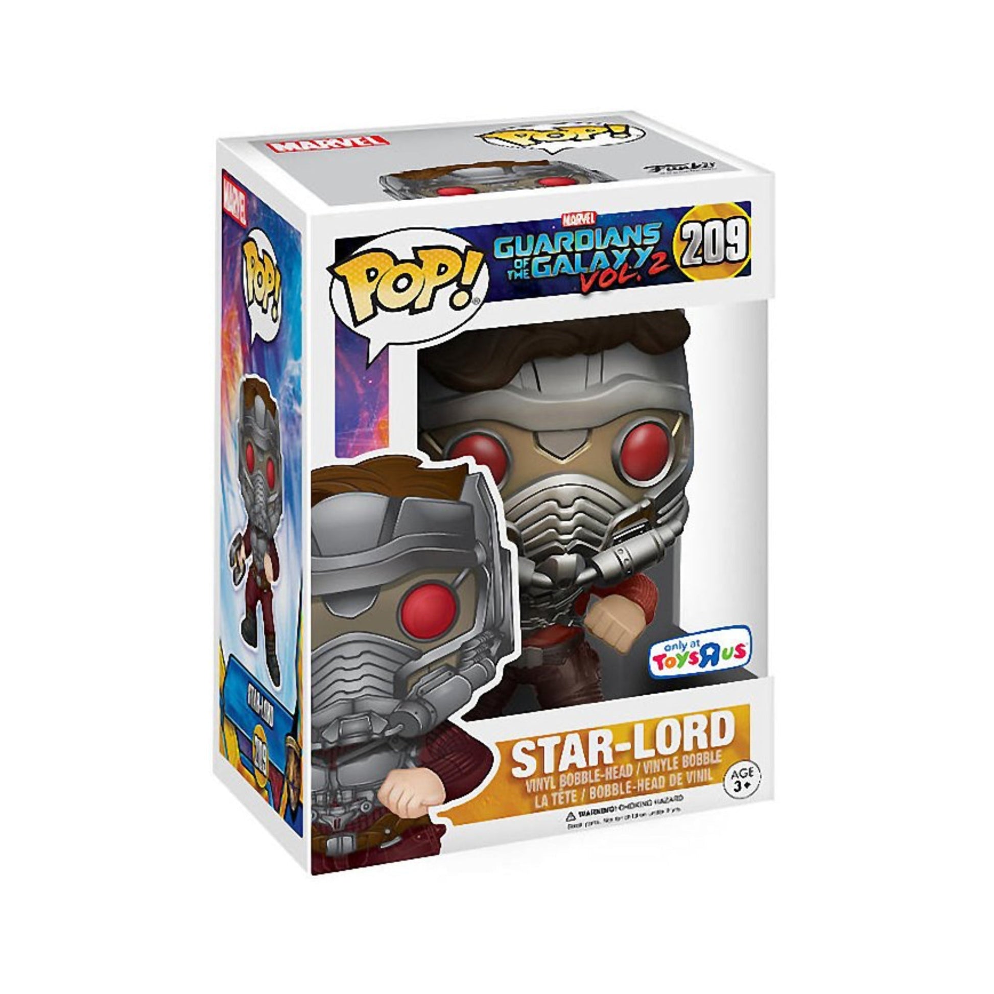 Funko POP Guardians of The Galaxy Star Lord ToysRus Exclusive 209 - NERD BLVD