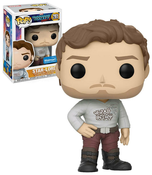 Funko POP Guardians of The Galaxy Star Lord Walmart Exclusive 261 - NERD BLVD