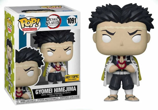 Funko Pop Gyomei Himejima 1091 Hot Topic - NERD BLVD