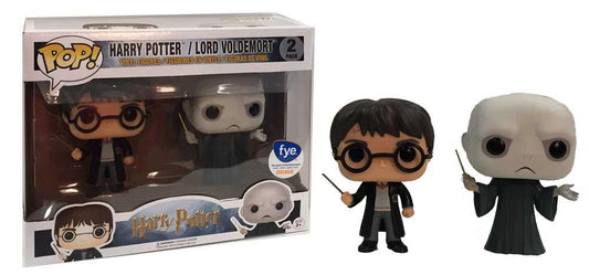 Funko POP Harry Potter and Lord Voldemort FYE 2 Pack - NERD BLVD