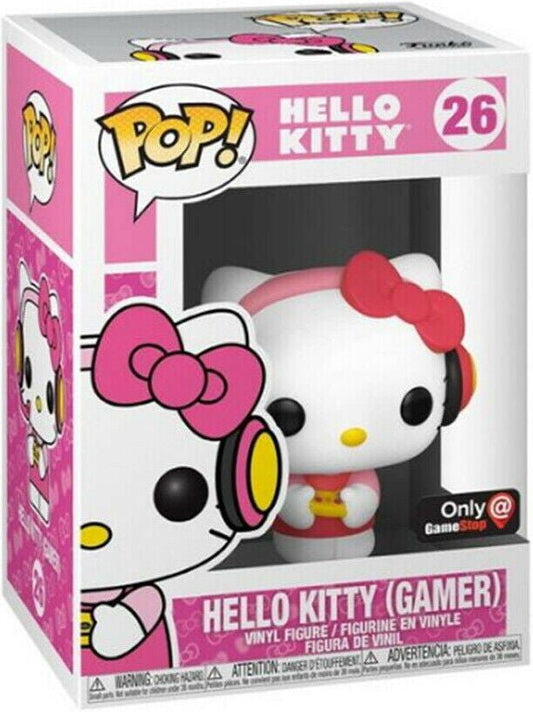 Funko POP Hello Kitty Gamer GameStop 26 - NERD BLVD