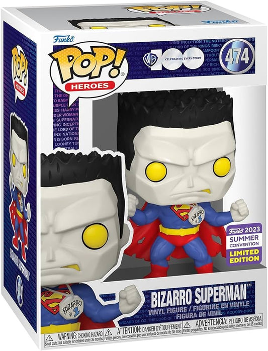 Funko POP Heroes Bizarro Superman 2023 Summer Convention 474 - NERD BLVD