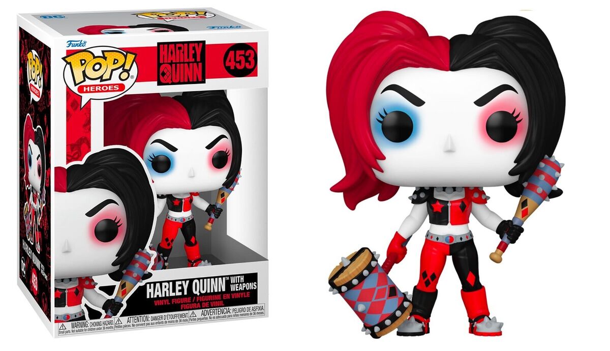 Funko Pop Heroes Harley Quinn With Weapons 453 - NERD BLVD