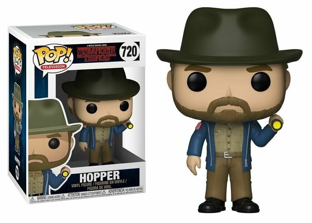 Funko POP Hopper Stranger Things 720 - NERD BLVD