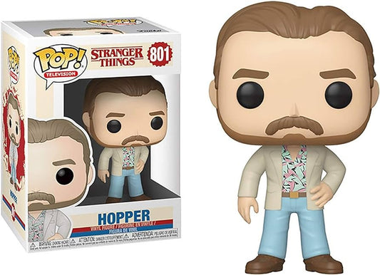 Funko POP Hopper Stranger Things 801 - NERD BLVD