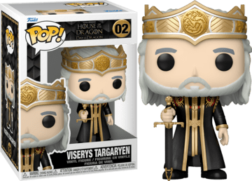 Funko POP House Of The Dragon Viserys Targaryen 02 - NERD BLVD