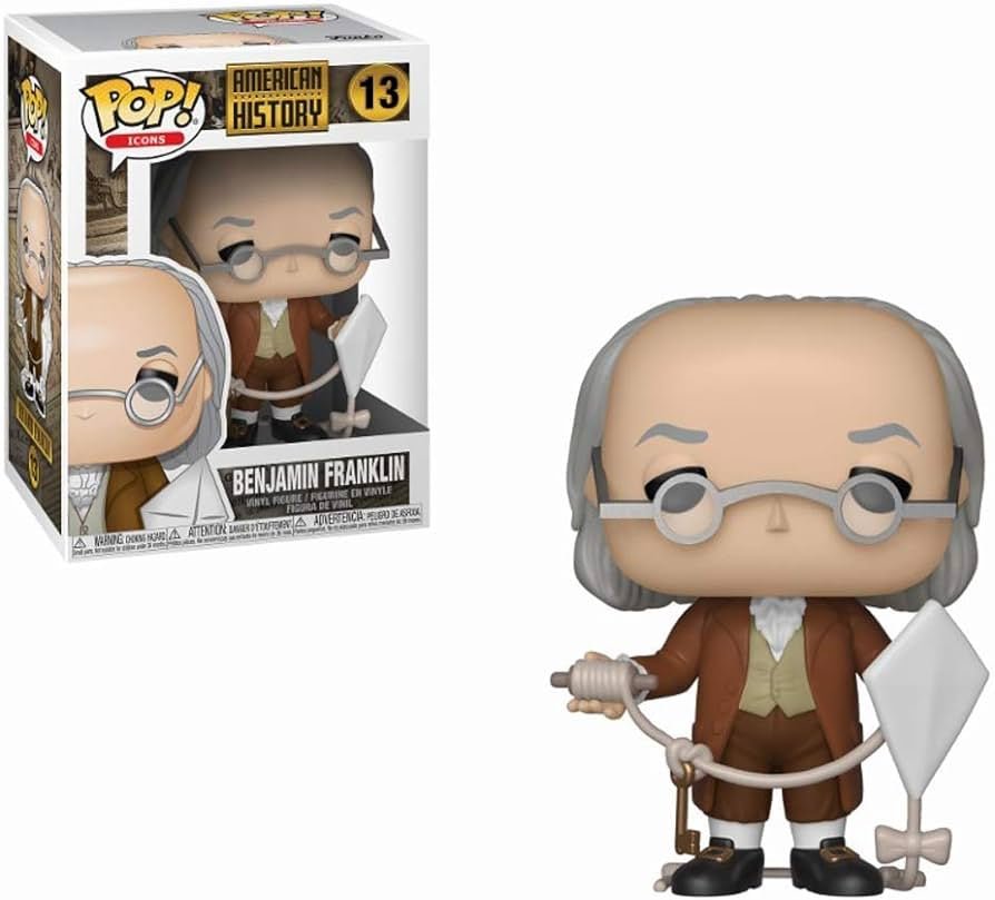 Funko POP Icons American Histroy Benjamin Franklin 13 - NERD BLVD