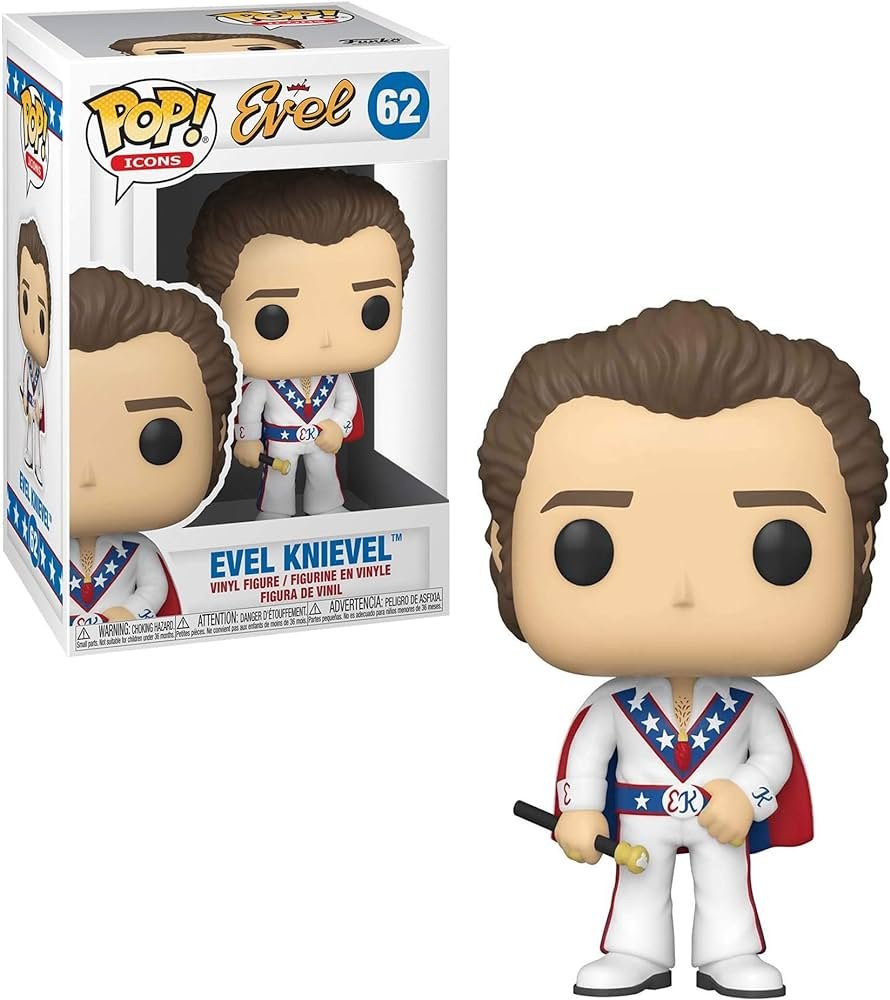 Funko POP Icons Evel Knievel 62 - NERD BLVD