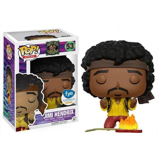 Funko POP Jimi Hendrix Purple Haze FYE 53 - NERD BLVD