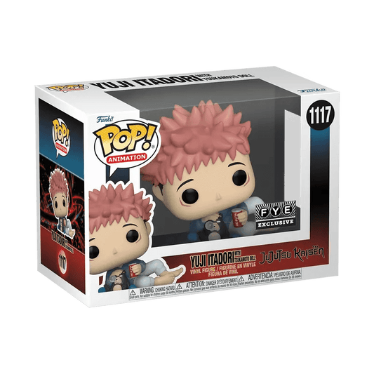 Funko Pop Jujutsu Kaisen Yuji Itadori FYE 1117 - NERD BLVD