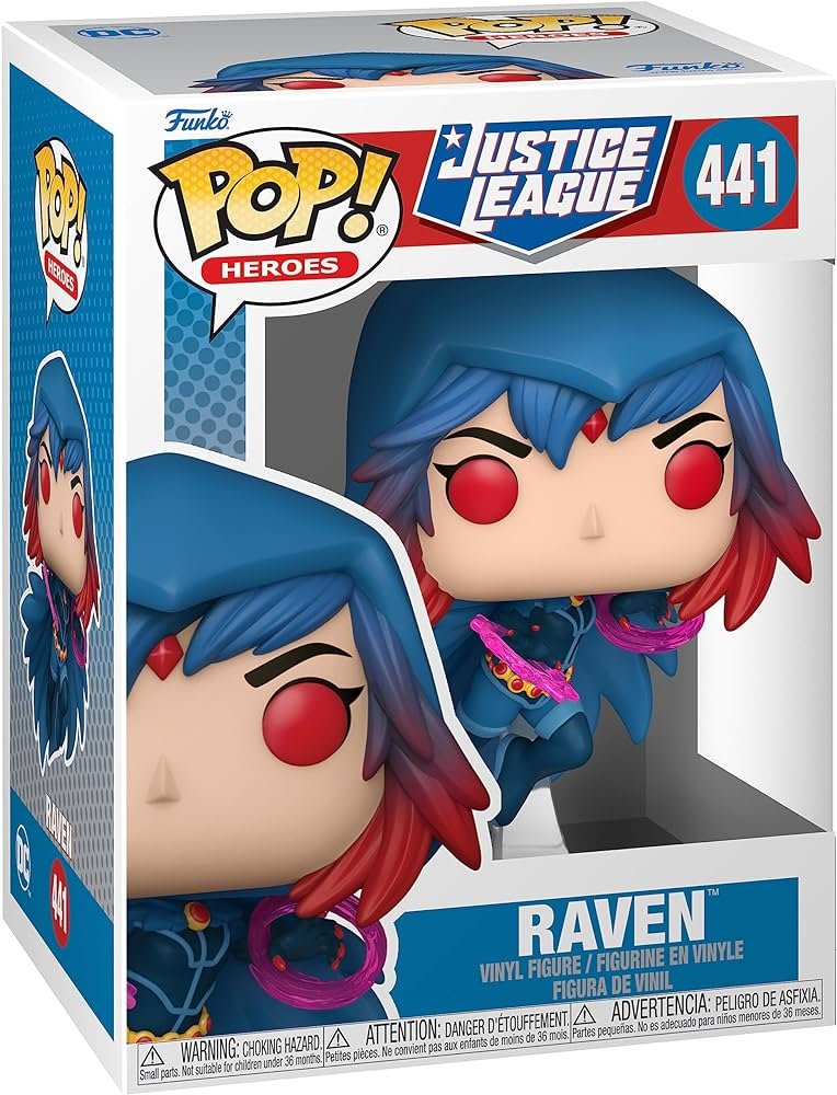 Funko POP Justice League Raven 2022 Winter Convention 441 - NERD BLVD