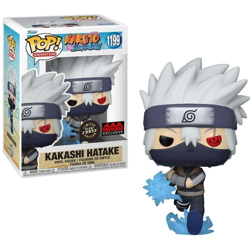 Funko Pop Kakashi Hatake 1199 Chase AAA Anime Exclusive - NERD BLVD