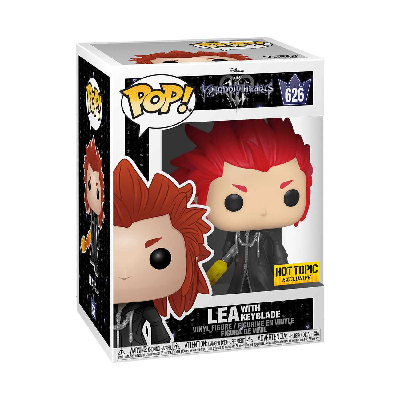 Funko POP Kingdom Hearts Lea With Keyblade Hot Topic 626 - NERD BLVD