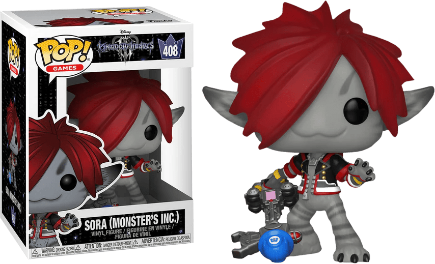 Funko POP Kingdom Hearts Sora Monsters Inc 408 - NERD BLVD