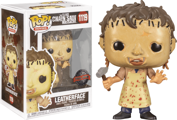 Funko Pop Leatherface 1119 HotTopic - NERD BLVD