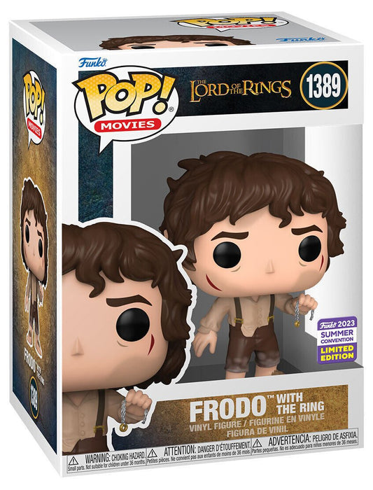 Funko POP Lord of The Rings Frodo With Ring 1389 - NERD BLVD