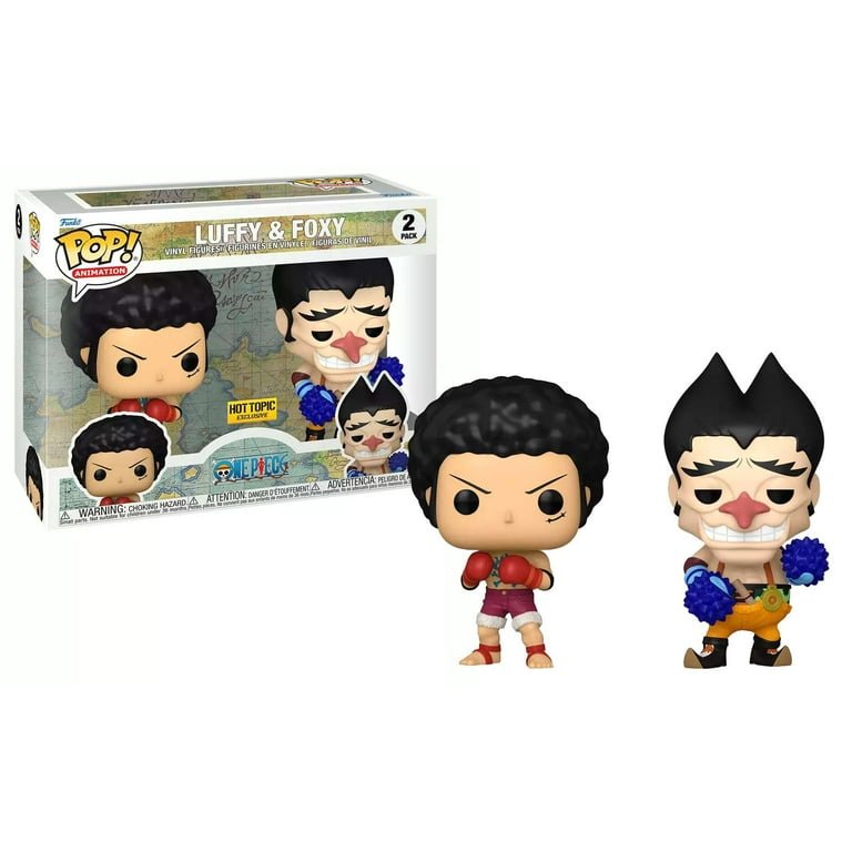 Funko Pop Luffy & Foxy 2 Pack - NERD BLVD