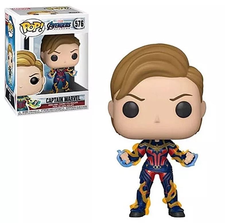 Funko POP Marvel Avengers Endgame Captain Marvel 576 - NERD BLVD