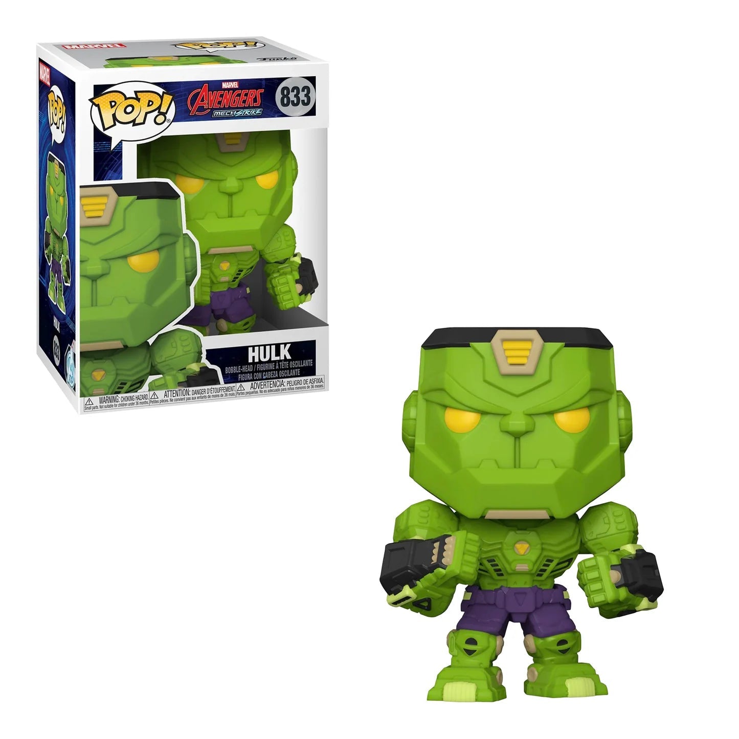 Funko POP Marvel Avengers Hulk 833 - NERD BLVD