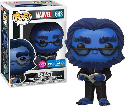 Funko POP Marvel Beast Flocked Walmart Exclusive 643 - NERD BLVD