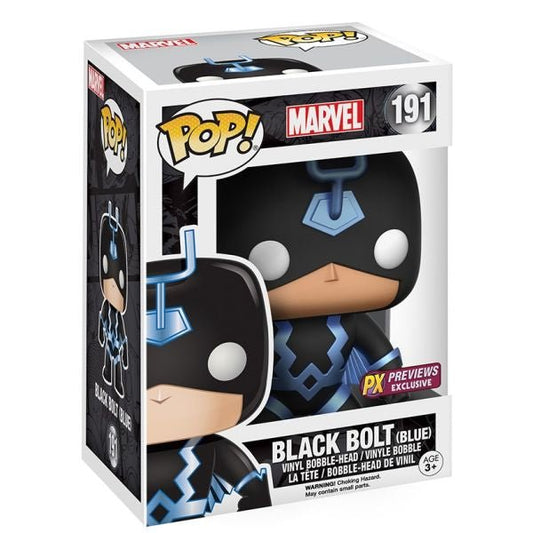 Funko POP Marvel Black Bolt PX Previews 191 - NERD BLVD