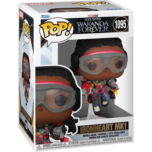 Funko POP Marvel Black Panther Ironheart MK1 GITD 1095 - NERD BLVD