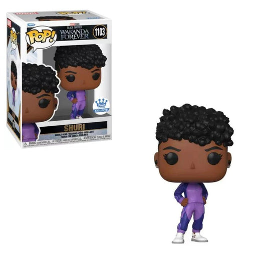 Funko POP Marvel Black Panther Shuri Funko Exclusive 1103 - NERD BLVD