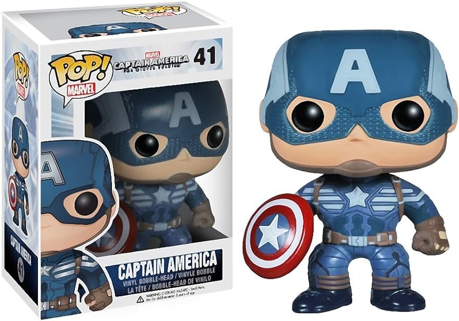 Funko POP Marvel Captain America 41 - NERD BLVD