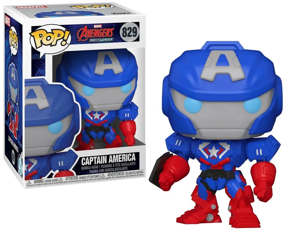 Funko POP Marvel Captain America 829 - NERD BLVD