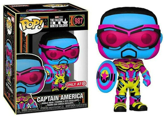 Funko Pop Marvel Captain America Target Exclusive 987 - NERD BLVD