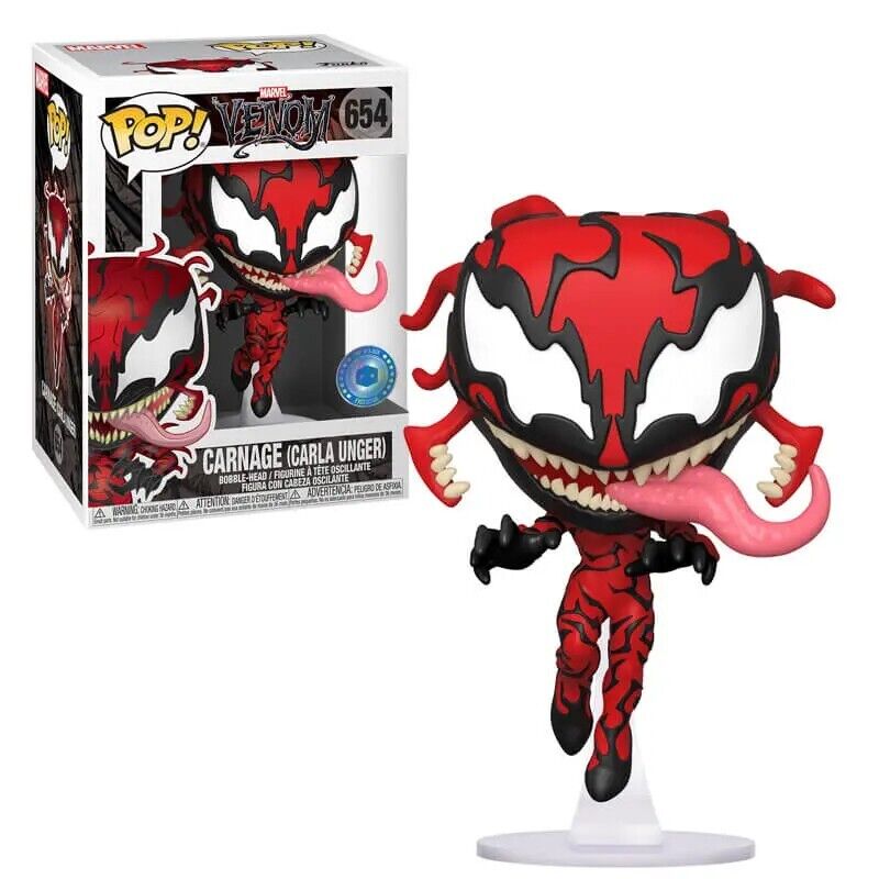 Funko Pop Marvel Carnage Carla Unger 654 Pop In A Box Exclusive - NERD BLVD