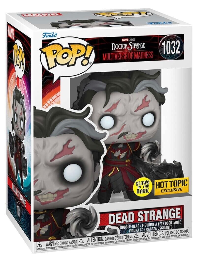 Funko POP Marvel Dead Strange GITD Hot Topic Exclusive 1032 - NERD BLVD