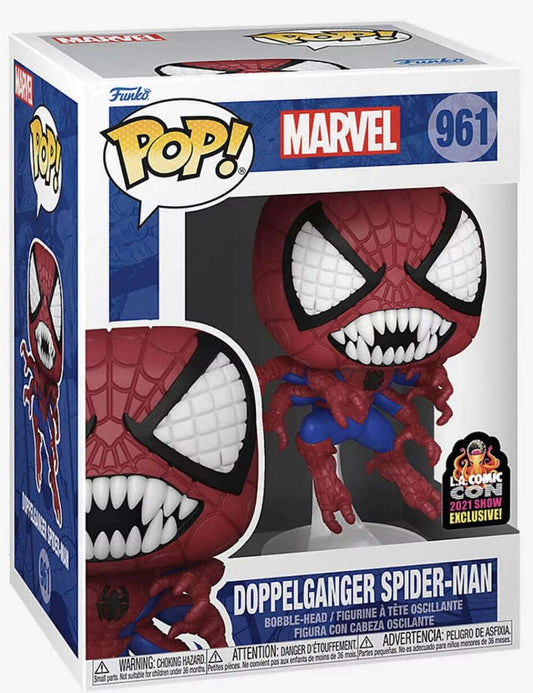 Funko POP Marvel Doppelgänger Spider Man 961 LA Comic Con - NERD BLVD