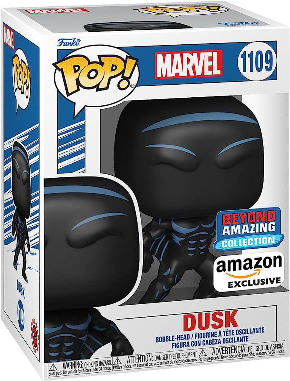 Funko POP Marvel Dusk Amazon Exclusive 1109 - NERD BLVD