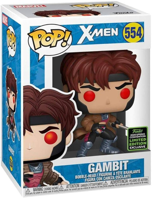 Funko Pop Marvel Gambit 554 - NERD BLVD