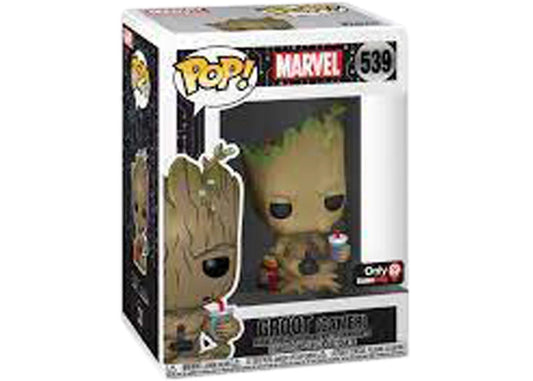 Funko POP Marvel Gamer Groot GameStop Exclusive 539 - NERD BLVD