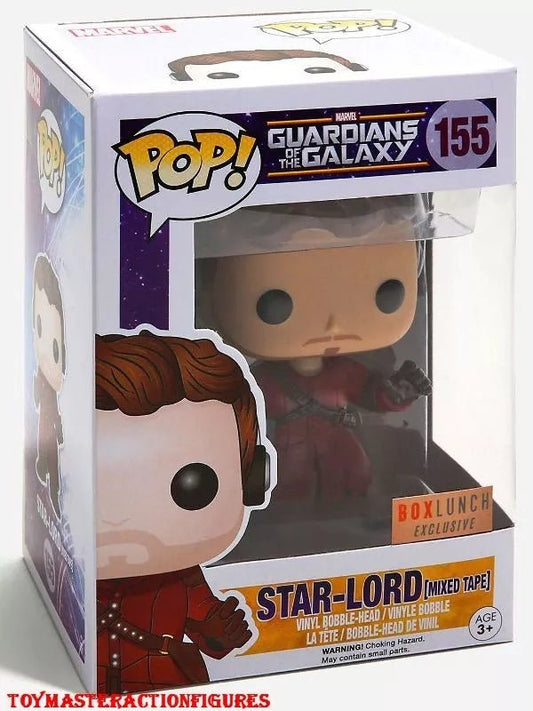 Funko POP Marvel Guardians of The Galaxy Star Lord 155 - NERD BLVD