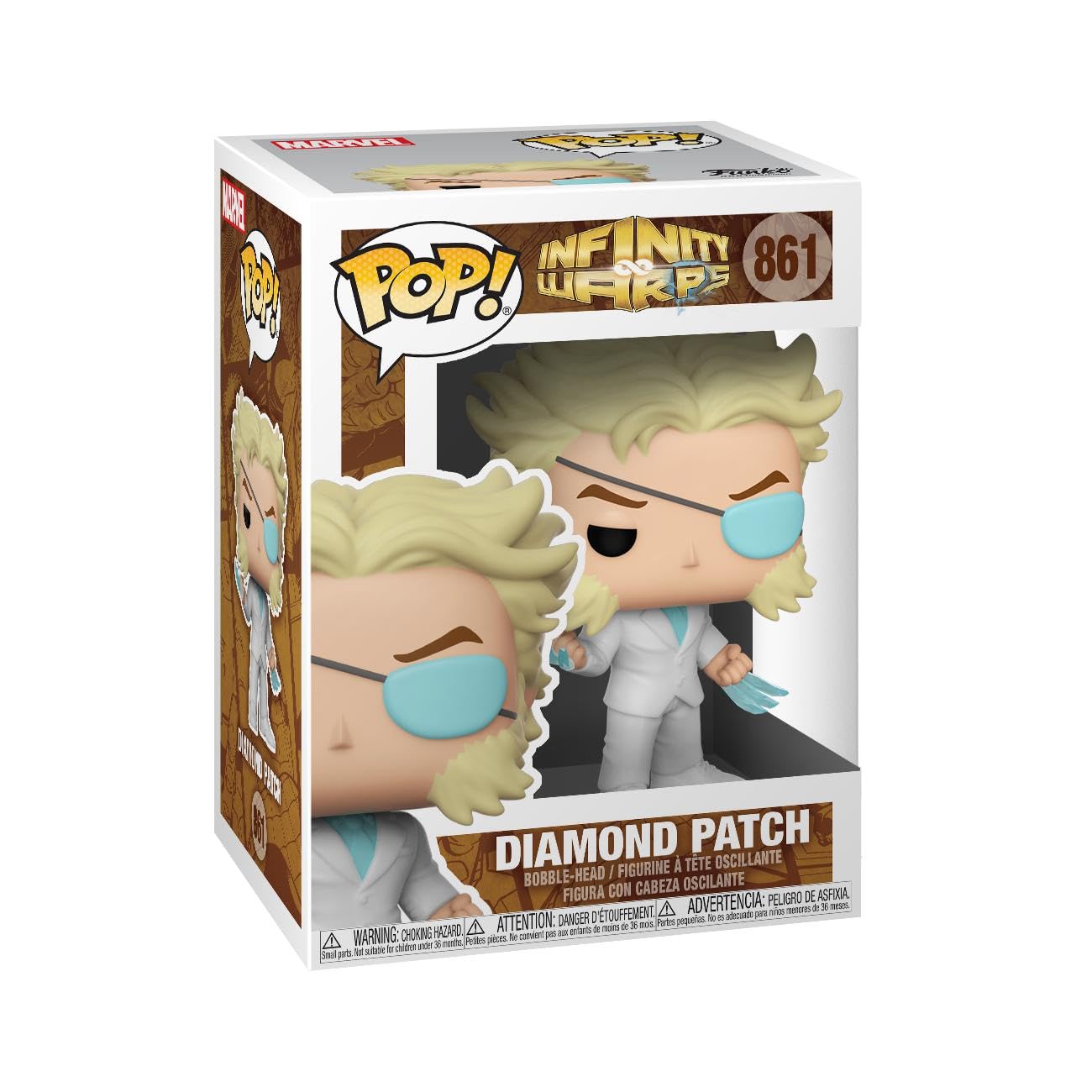 Funko POP Marvel Infinity Warps Diamond Patch 861 - NERD BLVD