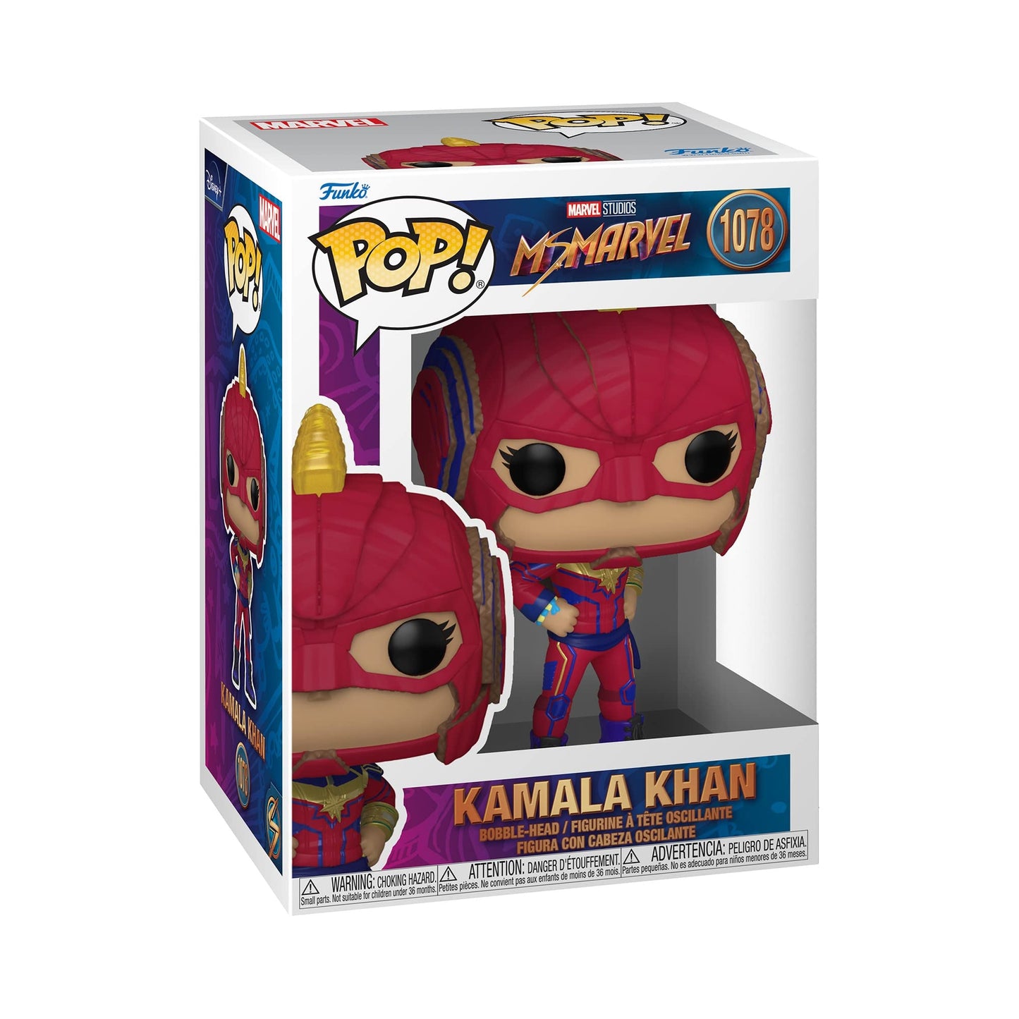 Funko POP Marvel Kamala Khan 1078 - NERD BLVD