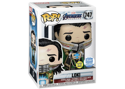 Funko Pop Marvel Loki Avengers Endgame 747 GITD - NERD BLVD