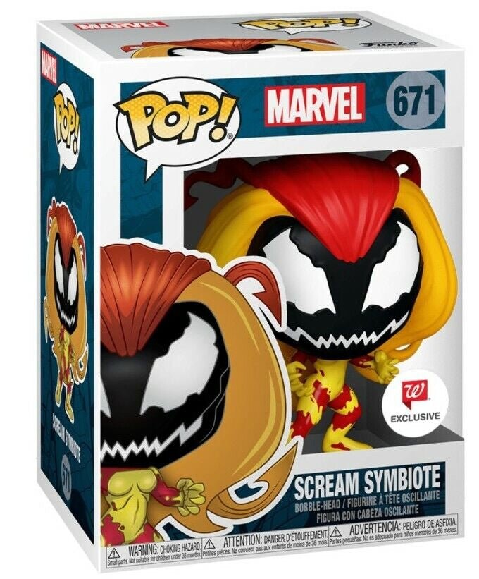 Funko POP Marvel Scream Symbiote Walgreens Exclusive 671 - NERD BLVD