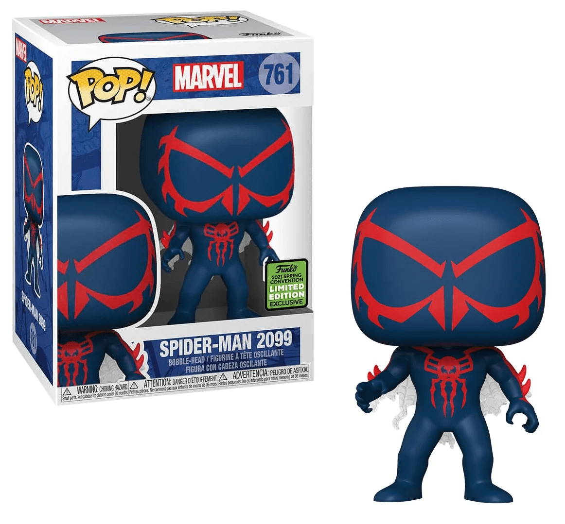 Funko Pop Marvel Spider - Man 2099 Spring Convention 761 - NERD BLVD