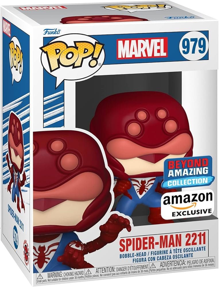 Funko POP Marvel Spider Man 2211 Amazon Exclusive 979 - NERD BLVD