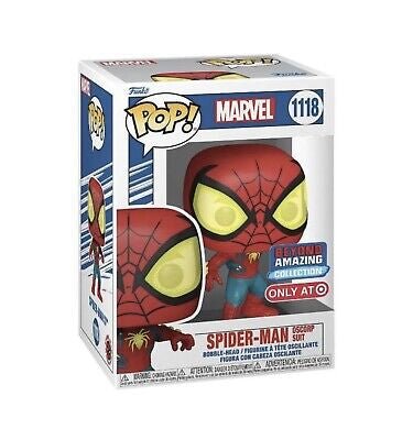 Funko POP Marvel Spider Man Oscorp Suit Target Exclusive 1118 - NERD BLVD