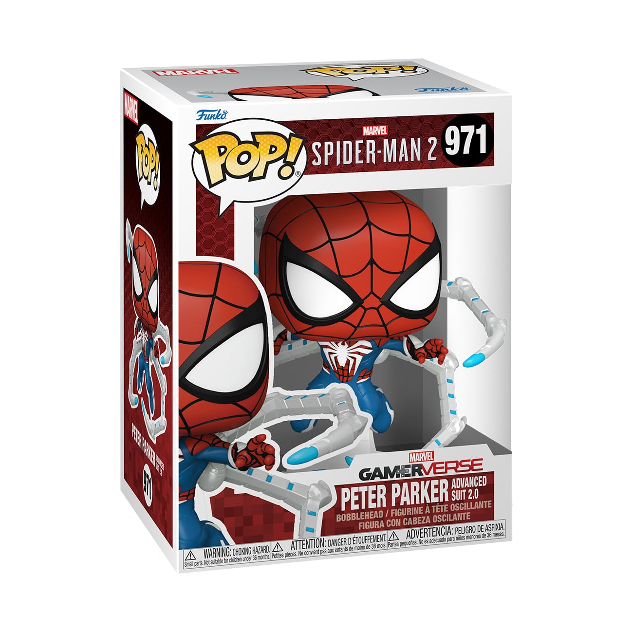 Funko POP Marvel Spiderman 2 Gamerverse Peter Parker 971 - NERD BLVD